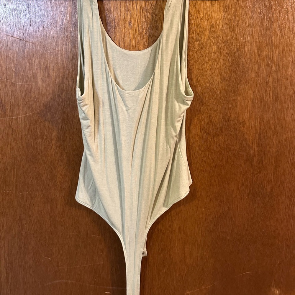 Sage Sleeveless Bodysuit